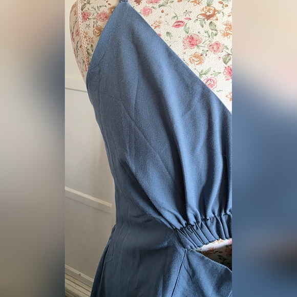 NWT BTFBM Elegant Blue Sleeveless Dress Size XL - Picture 3 of 10